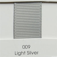 Solid 3/8" (9mm) Grosgrain Ribbon 20 Yards Rolls