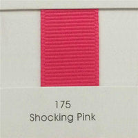 Solid 3/8" (9mm) Grosgrain Ribbon 20 Yards Rolls