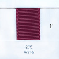 Solid 3/8" (9mm) Grosgrain Ribbon 20 Yards Rolls