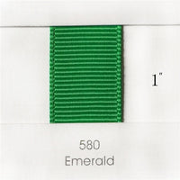Solid 3/8" (9mm) Grosgrain Ribbon 20 Yards Rolls