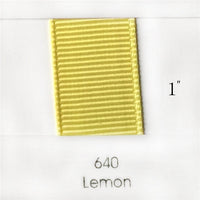 Solid 3/8" (9mm) Grosgrain Ribbon 20 Yards Rolls
