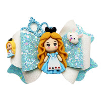 Pre Cut Alice OTT Faux Leather Bow