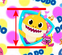 Baby Shark Do Do Do Faux Leather Sheet