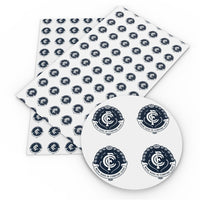Football Faux Leather Sheet