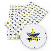 Rugby Faux Leather Sheet
