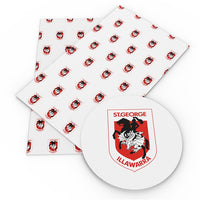 Rugby Faux Leather Sheet