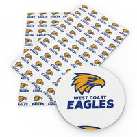 Football Faux Leather Sheet