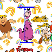 The Flintstones Faux Leather Sheet