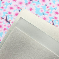 Floral Cherry Blossom Faux Leather Full Sheet Pack of 5