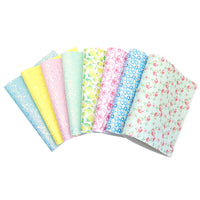 Floral Spring Faux Leather Full Sheet Pack of 8