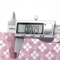 Gingham Pink Transparent Sheet