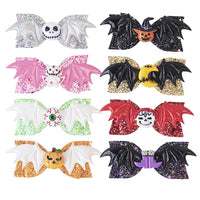 Halloween Glitter Range Premade Bows