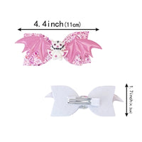 Halloween Glitter Range Premade Bows