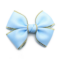 Gold Trim Ribbon Bows