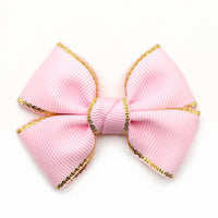 Gold Trim Ribbon Bows