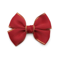 Gold Trim Ribbon Bows