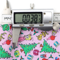 Grinch Faux Leather Full Sheet Pack of 7