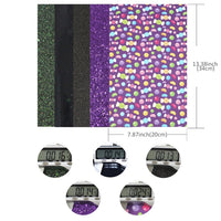 Halloween Design #2 Faux Leather Sheet Pack of 9