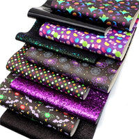 Halloween Design #2 Faux Leather Sheet Pack of 9