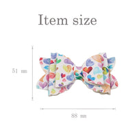 Hearts Layered Bow