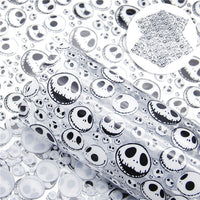 J Faces Transparent Sheet