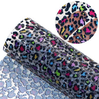 Leopard Rainbow Transparent Sheet