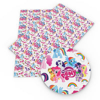 My Little Pony Friends Faux Leather Sheet