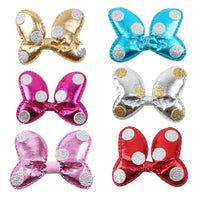 Mouse Inspired Bow with Glitter Spot Pack