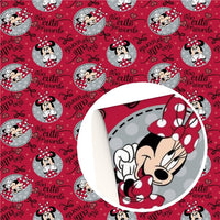 Mouse Too Cute Faux Leather Sheet #17
