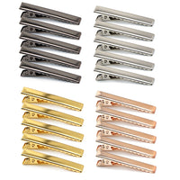 45mm Mixed Alligator Clips with Teeth (100)