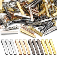 45mm Mixed Alligator Clips with Teeth (100)