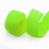 Plain / Solid Fold Over Elastic 5/8" (FOE) (5 Yards)