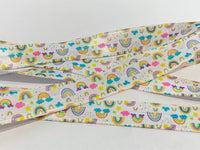 Pastel Rainbows 5/8" FOE (5 Yards)