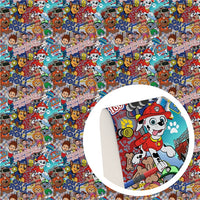 Paw Patrol Job Faux Leather Sheet