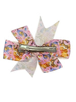 Bear Pinwheel Bow 3" with Clip