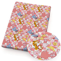 Bear Love Faux Leather Sheet #5