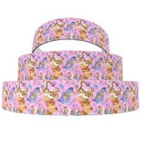 Bear Pinwheel Bow 3" with Clip