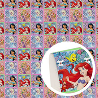 Pretty Girls On Tiles Faux Leather Sheet #13