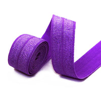 Plain / Solid Fold Over Elastic 5/8" (FOE) (5 Yards)