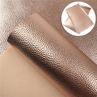 Solid Litchi Faux Leather Sheet