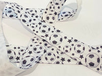 Soccer on White 5/8" FOE (5 Yards)