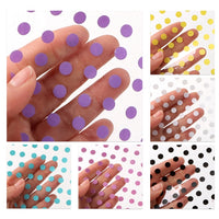 Spots Transparent Sheet Pack of 6
