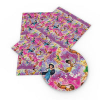 Fairy & Friends Glitter Faux Leather Sheet