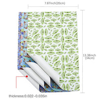 Toys Print Faux Leather Full Sheet Pack of 10