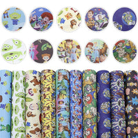 Toys Print Faux Leather Full Sheet Pack of 10