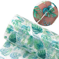 Tropical Leaves Transparent Sheet