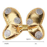 Mouse Inspired Bow with Glitter Spot Pack