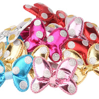 Mouse Inspired Bow with Glitter Spot Pack