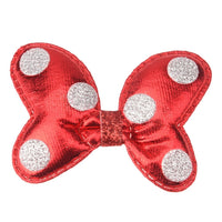 Mouse Inspired Bow with Glitter Spot Pack