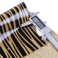 Zebra Colours with Fine Glitter Double Sided Pack of 7